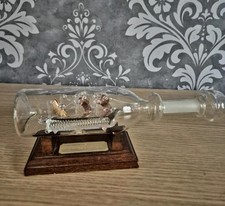 Hms endeavour ship bottle - a,