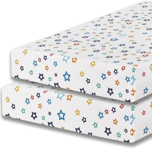 Pack cot bed fitted sheets - pack,