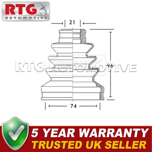 Front inner outer joint - front,