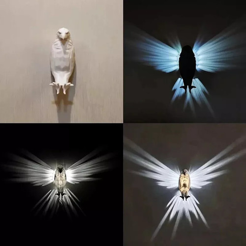 Animals led wall light - 3d,