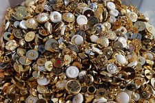 Shiny Buttons Mixed Sizes & Weights - Bags of Assorted Buttons - Embellishments