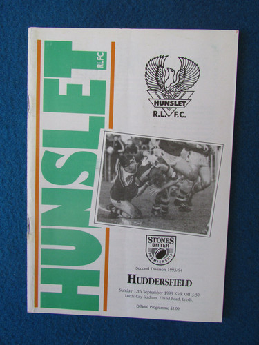 Hunslet huddersfield rugby - huddersfield,