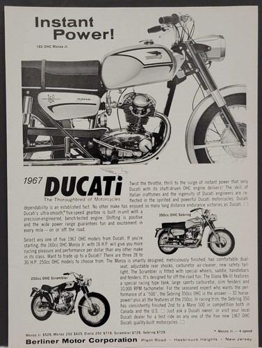 1967 ducati 160 - ducati, 350