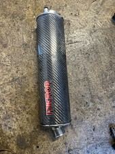Micron carbon bolt exhaust - carbon, on