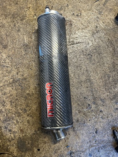Micron carbon bolt exhaust - carbon, on