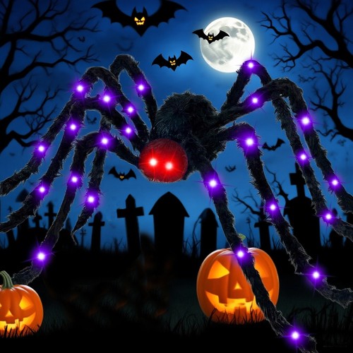 Led large halloween - halloween, spider