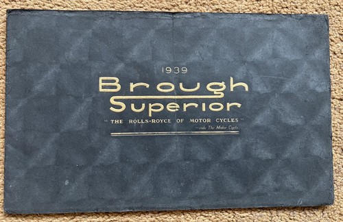 Brough superior motor cycle - superior,