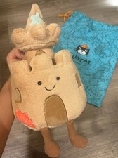 Jellycat Sand Castle Plush BNWT - Imaginative Beach Play with Dust Bag