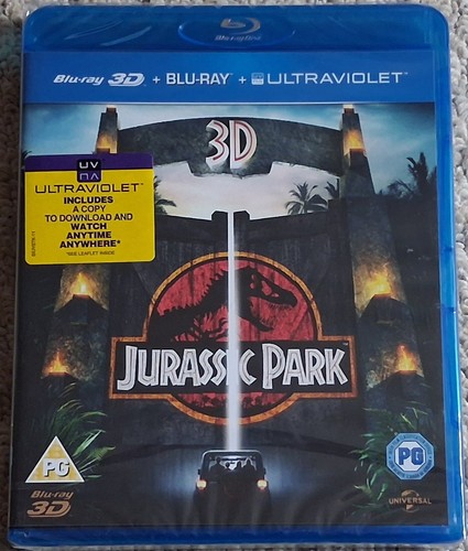Jurassic park blu - blu-ray, 3d