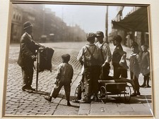 Vintage Organ Grinder Photo