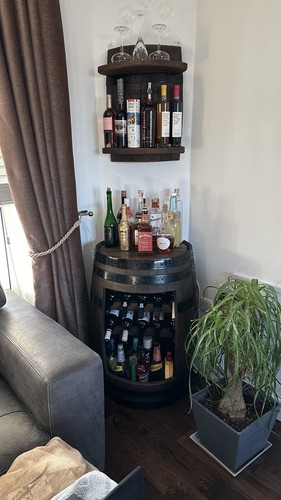 Home bar oak - oak, interior
