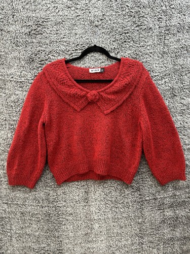 Rixo serenity metallic knit - rixo, metallic-knit