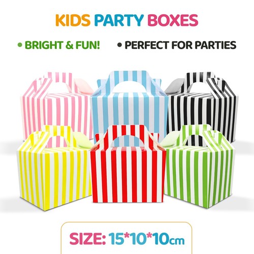 Kids party boxes - party, coloured