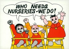 1980's Political Postcard