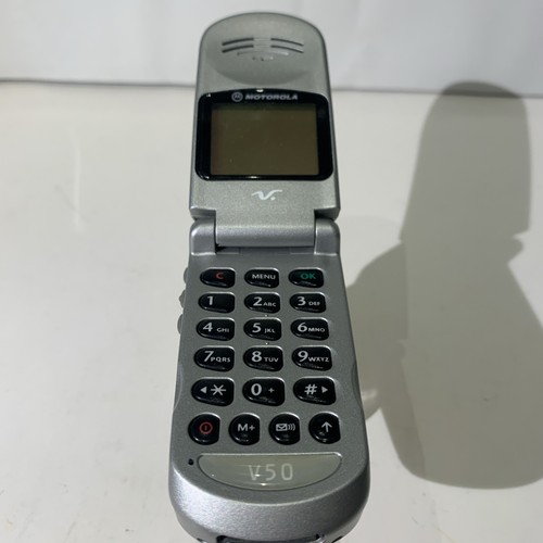 Motorola v50 grey mobile - -,