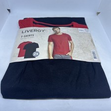 Livergy Mens 2 Pack T-Shirts