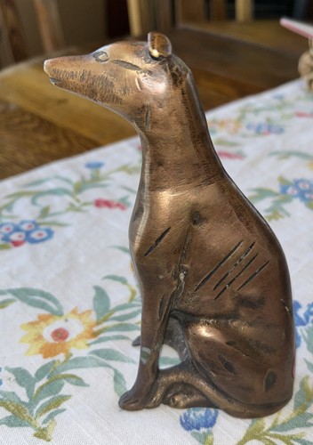Sitting whippet italian - sitting, 7"