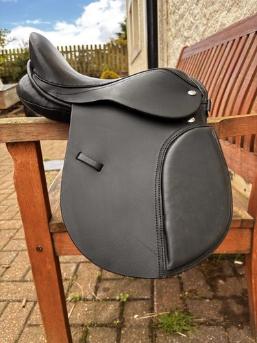 Miniature leather saddle - saddle, –