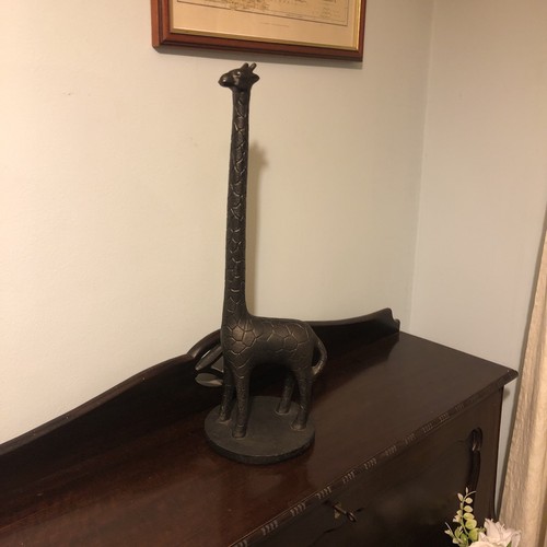 Cast iron giraffe kitchen - iron, roll