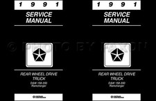 1991 Dodge Pickup Truck Repair