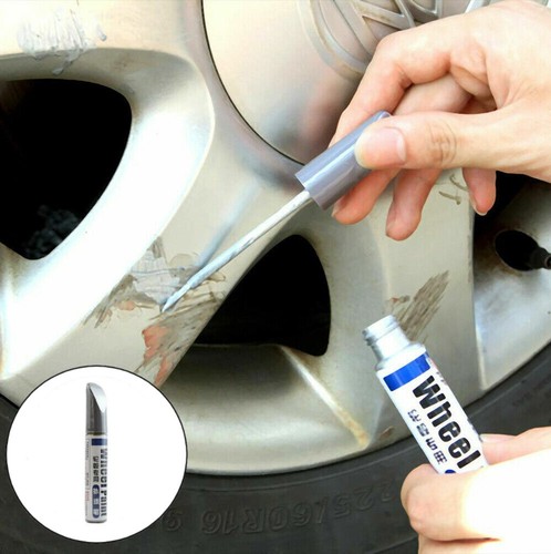 Silver alloy wheel touch - alloy, up