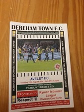Dereham Town FC  v Aveley FC