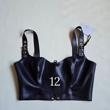 Crop top latex rubber - uk,