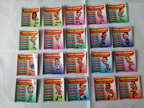 Super striker game cards by - 36,