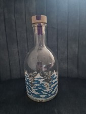 empty Christmas decorative light up Bottle