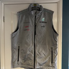 Mercedes F1 GP Petronas Mens Gilet Large