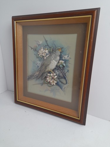 Vintage framed print - framed, print,