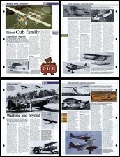 Piper Cub Family - Civil Aircraft #531 World Aircraft Information 2 Pages