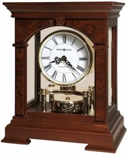 Howard Miller Unisex Statesboro Mantel Clock - Dark Brown