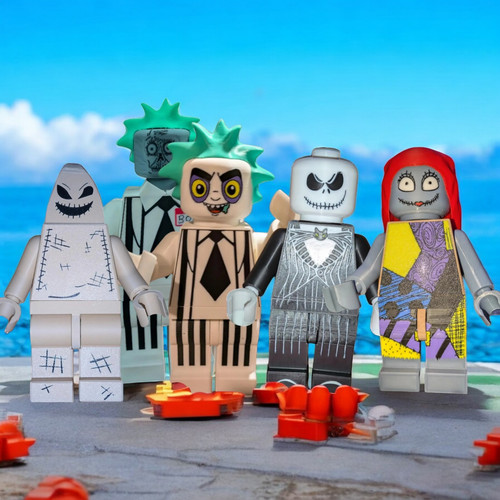 Giant brick figures - brick,
