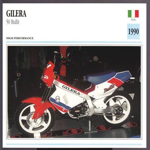1990 gilera 50cc bullit - 50cc,
