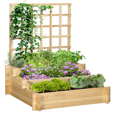 3 Tier Wooden Garden Planters
