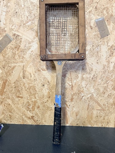 Vintage wooden tennis - vintage, racket