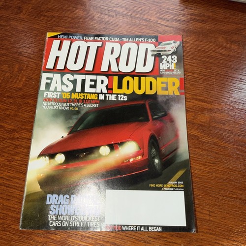 Hot rod jan 2005 faster - hot,