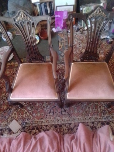 Pair queen anne - pair, style