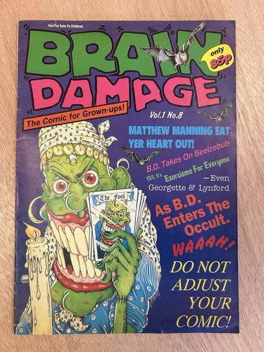 Brain damage comic vol no - damage,