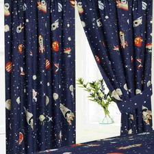 Space Blue Pencil Pleat Tape
