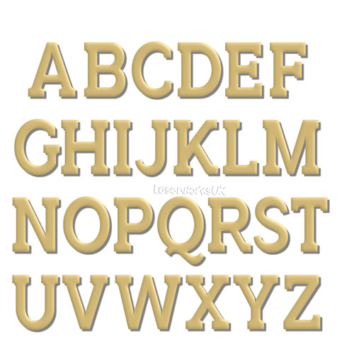 Wooden letters numbers 2cm - numbers,