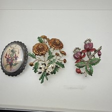 Set of 3 Vintage signed