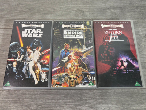 Star wars vhs trilogy - wars,