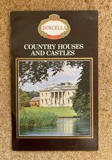 CIGAR CARDS PLAYERS DONCELLA, COUNTRY HOUSES & CASTLES COMPLETE SET CORNER MOUNT