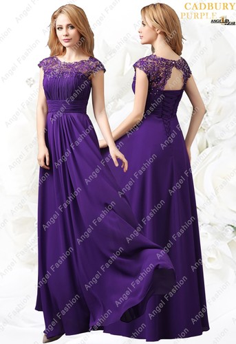 Chiffon maxi long line lace - chiffon,
