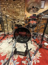 drum kit used acoustic