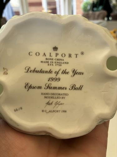 Coalport debutante the year - debutante, of