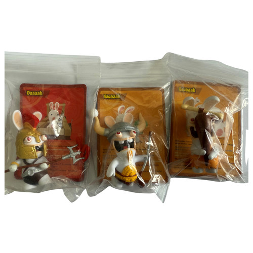 Raving rabbids figures set - raving, 3