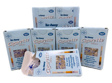 REGULAR CIGARETTE FILTERS - TAR-AWAY 8mm - 10 x packs (300 filters)